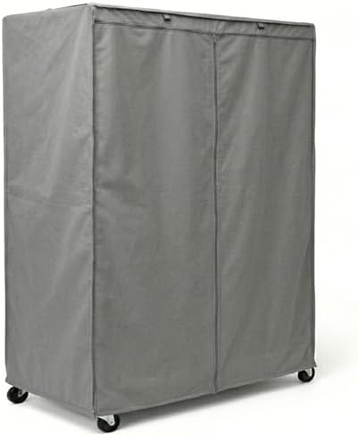 Formosa Covers Premium Wire Shelf Cover - 60x24x72 Inches Dustproof Your Wire Shelving - Versatile Rack Shield Protects & Organize - Ideal for Outdoor Storage Shelf - Grey by FormosaCovers
