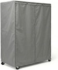 Formosa Covers Premium Wire Shelf Cover - Perfect Fit for Wire Shelving - Versatile Shelf Covers Protects & Organize - Ideal for Outdoor Storage Shelf - Wire Rack Cover - 60Wx18Dx72H Inches - Grey by FormosaCovers