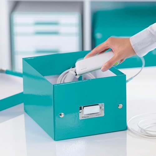 Leitz A5 Storage Box, Click and Store Range 60430001 - Small, White Storage Box A5 - Image 2