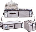 TAILI Under Bed Vacuum Storage Bags for Comforters,41x17.7x6",Cationic Grey by TAILI
