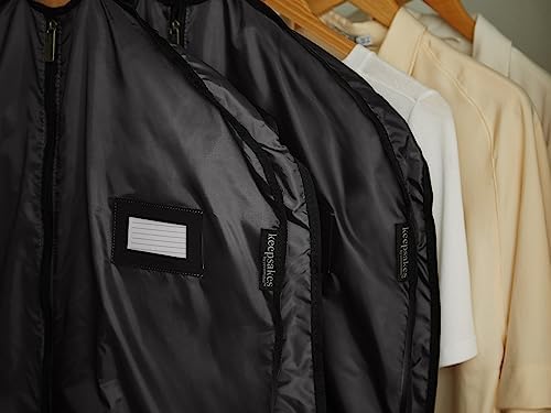 Covermates Deluxe Garment Bag Set for Closet Storage & Travel, 24"W x 64"L - Image 7