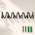 Coat Rack Wall Mount, Modern Wave Metal Wall Hooks by Unknown