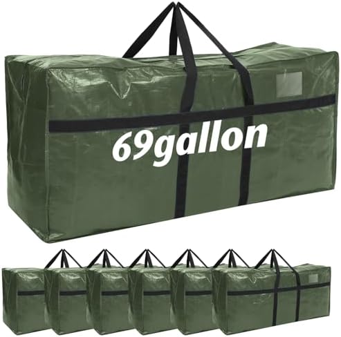 Windyun 4 Pack 69 Gallon Extra Large Moving Bags XXL Heavy Duty Storage Bag by Windyun