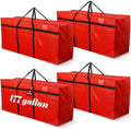 Windyun 4 Pcs 177 Gallon Extra Large Moving Bags XXL Heavy Duty Storage Bag by Windyun