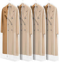 Zilink Leather Jacket Coat Storage Bags Dress Bags for Gowns Long 60 in by Zilink