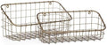 Abbott Collection Wall Baskets, Set of 2 by AbbottCollection
