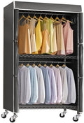 VIPEK R2C Medium Portable Closets for Hanging Clothes Covered Garment Rack by VIPEK