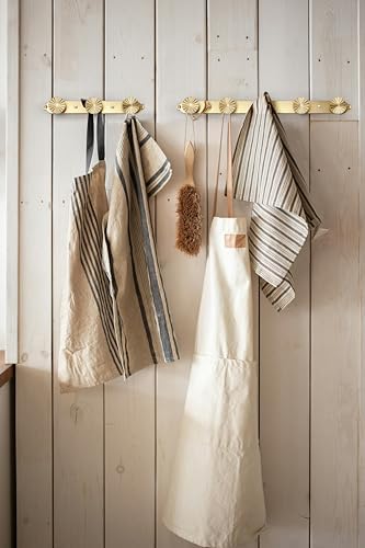 Heavy Duty Zinc Alloy Wall Hooks, Single Packed Champagne Bronze (5 Tri Hooks) Coat Hooks for Hanging Coats, Towels, Bags, Keys, Wall Mounted Utility Hooks for Bathroom, Entryway, Closet, Bedroom - Image 4