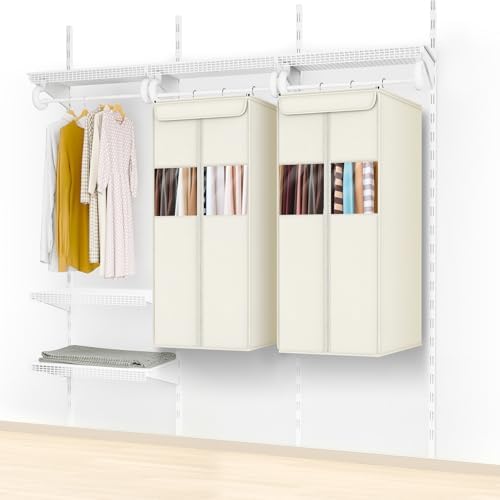 Zilink Suit Bags for Closet Storage Clothing Storage Bags 40 in, 2 Pack - Image 6
