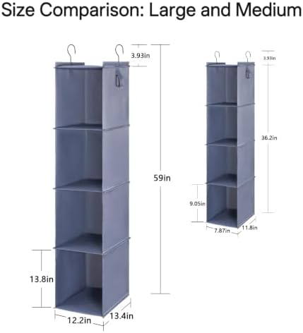 Bag Rack for Closet Storage Hanging Purse Organizer for Closet - Image 3