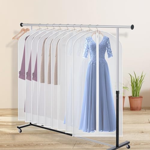 60 Inch Garment Bags 20 Pack Dress Bags for Gowns, Closet Storage - Image 3