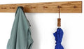 Solid Oak Xtra-Wide Shaker Peg Rack -Made in The USA - Golden Oak Stain 41 x 4.5 Inches with 7 Pegs by PEG+AND+RAIL