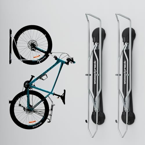 Steadyrack Swivel Bike Wall Mount, Vertical Mountain Bike Rack, Garage - Image 3