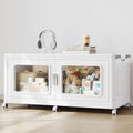 BROVIEW 300 Qt Extra Large Stackable Storage Bin with Lid, 1 Pack White by BROVIEW-EnjoytheArtofLife