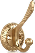 BOZWELL 6 Pack Champagne Bronze Towel Hook Heavy Duty Wall Hooks Hanger Coat Hook Robe Hook Bathroom Wall for Livingroom Bedroom Kitchen Closet YG02CB by BOZWELLHardware
