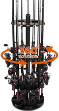 KastKing V16 Rotating Fishing Rod Holder for Garage, Fishing Gear by KastKing