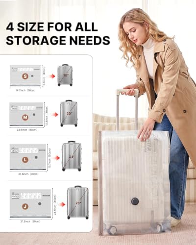 VINTAR 24 Pack Vacuum Seal Bags for Clothing Travel with Cordless Pump - Image 5