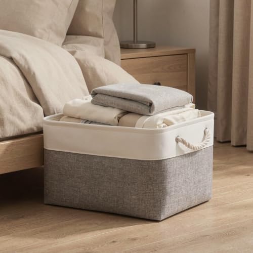 15x11x10 In Foldable Fabric Large Storage Bins with Handle 6 Pack - Image 6