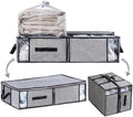 TAILI Under Bed Vacuum Storage Bags for Comforters,41x17.7x6",Retro Grey by TAILI