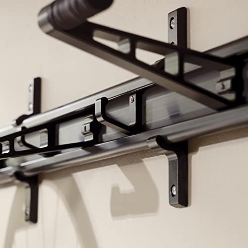 CyclingDeal Bike Wall Mount Rack - Adjustable Indoor Outdoor Storage Vertical Cycling Hook Hanger Organiser - Safe & Secure for Storing MTB Road Bicycles in Garage or Home - Upgraded 5 Bikes - Image 6