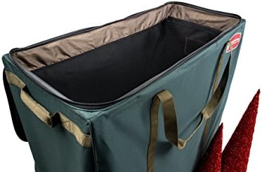 TreeKeeper [Multi Use Christmas Decoration Rolling Storage Bag] - Self Standing Container with ID Tag Holder for Easy Identification - Wheeled Garland Storage and Other Miscellaneous Decor Storage - Image 6