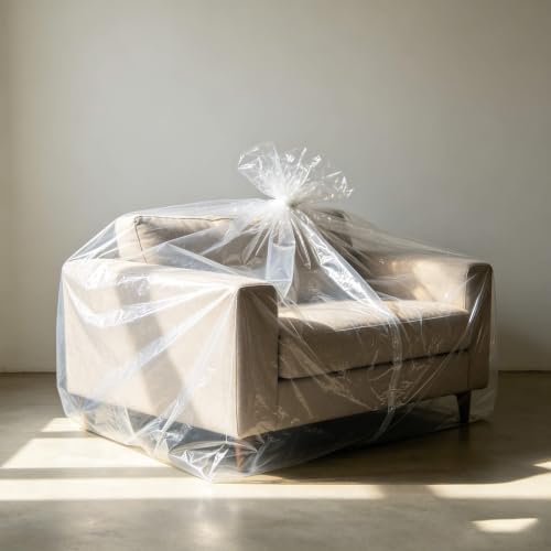 Extra Large Plastic Storage Bags 79 x 99 Inch, 5 Pack - Image 5
