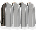 Zilink Garment Bags for Leather Coat Dust Covers for Hanging Clothes 40 in by Zilink