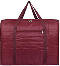 ANKIT INTERNATIONAL Multi-Purpose Storage Bag Light Weighted/Moisture Proof Parachute Jumbo Storage Bag for Clothes & Bedding Storage-Maroon by AI+ANKIT+INTERNATIONAL