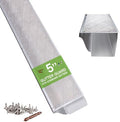5 Inch Gutter Guard, 100% Stainless Steel Micro-Mesh Screen by Hoopmon%7CUniversalGuardian