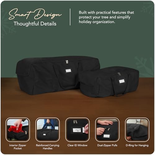 Covermates Christmas Tree Storage Bag, Black - Image 4