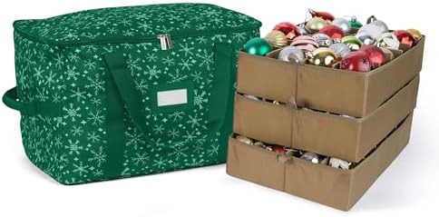 Covermates Adjustable Ornament Storage Bag, 19.25" W x 13" D x 12.5" H by Covermates