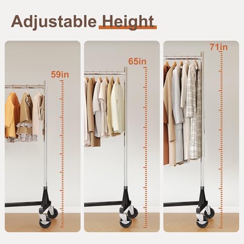 HOKEEPER Clothes Rack Z Rack Load 500LB Height Adjustable - Image 5