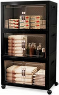 Collapsible Storage Bins with Lids&Wheels-192QT(48Gal) by Unknown