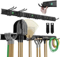 48" Garage Tool Organizer Wall Mount - 500lbs Garden Tool Organizer with Adjustable Hooks, Heavy Duty Metal Garage Storage Rack by Zostera