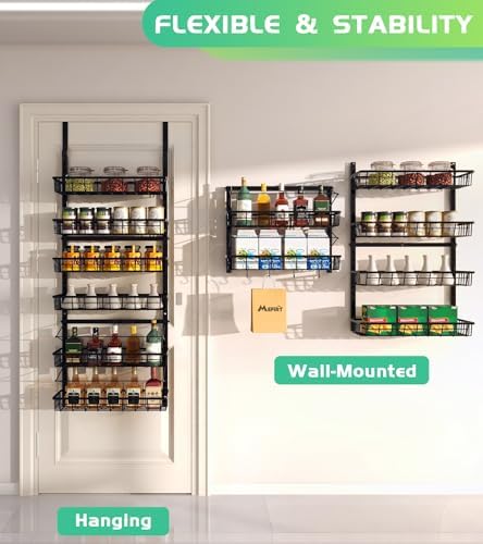 Mefirt Over The Door Pantry Organizer, Pantry Storage and Organization - Image 3