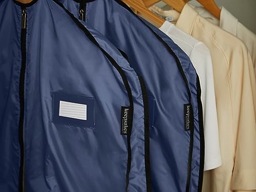 Covermates Deluxe Garment Bag Set for Closet Storage & Travel, 24"W x 52"L - Image 7