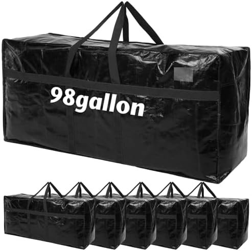 Windyun 4 Pack 98 Gallon Extra Large Moving Bags XXL Heavy Duty Storage Bag by Windyun