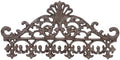 Sungmor Vintage Cast Iron Chrysanthemum Coat Hook with 5 Hooks by Sungmor