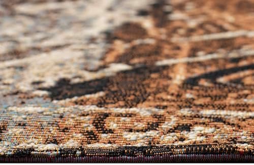 Liora Manne Marina Indoor/Outdoor Power Loomed Synthetic Blend Low Profile Area Rug - Contemporary Graphic Casual Southwestern Colorful (Moderne Bronze) (8'10" x 11'9") - Image 7