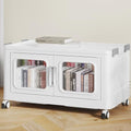 BROVIEW 60 Qt/15 Gal Stackable Storage Bins with Lids, 1 Pack, White by BROVIEW-EnjoytheArtofLife