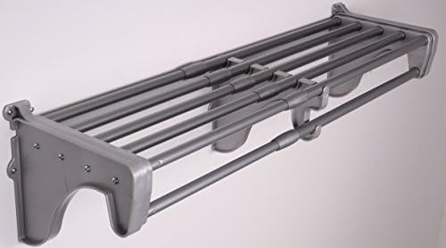 EZ SHELF - Closet Shelf with Hanging Rod – 42.5 to 75" Expandable, Silver, Closet Shelves – Strong, Holds 200 lbs – Easy Install – Backwall (floating) with 2 End Brackets, Alternative to Wire Shelving - Image 3