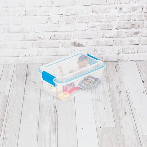 Sterilite Gasket Storage Box w/Lids for Home & Office, 7.5 Quart, 12-Pack - Image 6