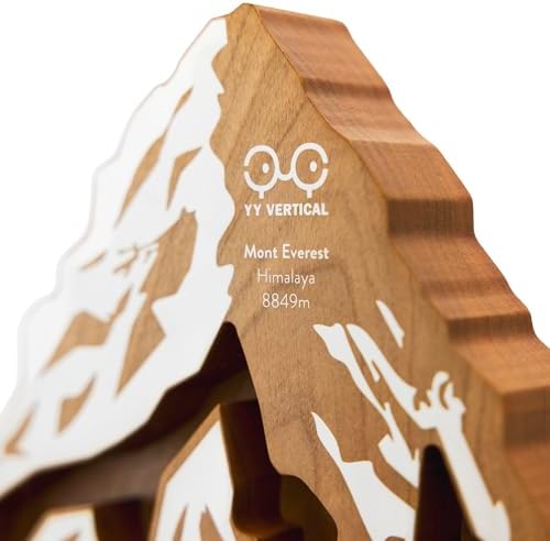 Cherry Wood Key Holder for Wall - Mountain Design, 4 Hooks, Decorative - Image 6