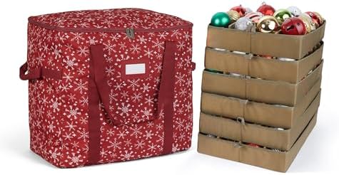 Covermates Adjustable Ornament Storage Bag, 19.25" W x 13" D x 18.5" H by Covermates