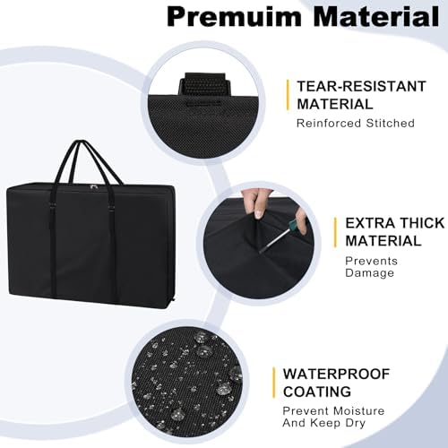 Explore Land Chair Storage Bag for Folding Longue Zero Gravity 2 Pack，Black - Image 4