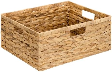 GRANNY SAYS Large Wicker Basket, Wicker Storage Baskets for Shelves, 1-Pack by GRANNYSAYS