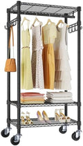VIPEK R3 Medium Rolling Clothing Rack for Hanging Clothes Portable Closet by VIPEK