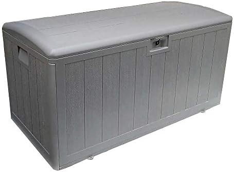 Plastic Development Group Outdoor Storage Deck Box, Soft Closure, 105 Gallon, Gray by PlasticDevelopmentGroup