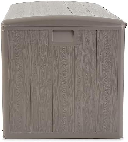 Plastic Development Group Outdoor Deck Box, Soft Close, Driftwood, 130 Gal - Image 6