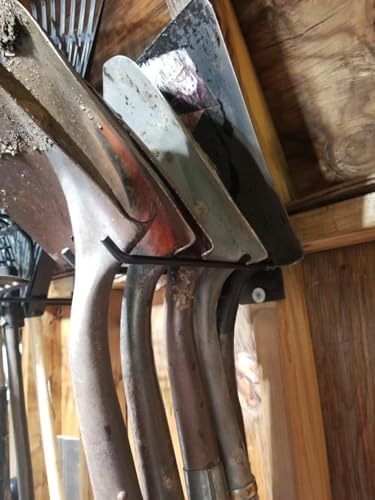4-Pack Solid Steel Garage Wall Hooks for Tools - Image 2